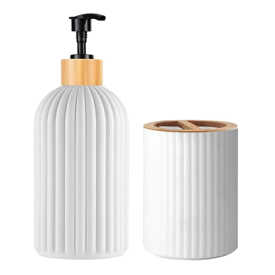 Set Organizador de Lujo para Baño