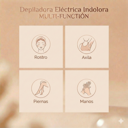 Depiladora Facial Portátil (¡Forma de Labial!)