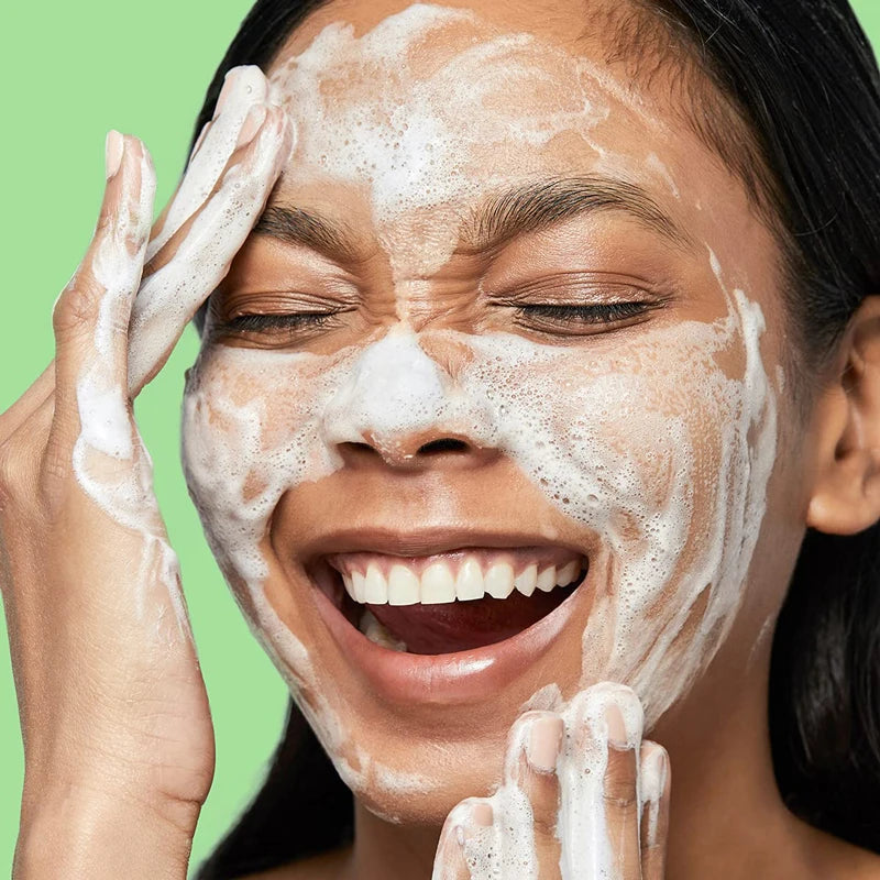 Limpiador Facial Blanqueador PTWOP (Espuma) - Limpieza Profunda, Control Grasa, Acné y Minimiza Poros. Hidratante y Exfoliante.