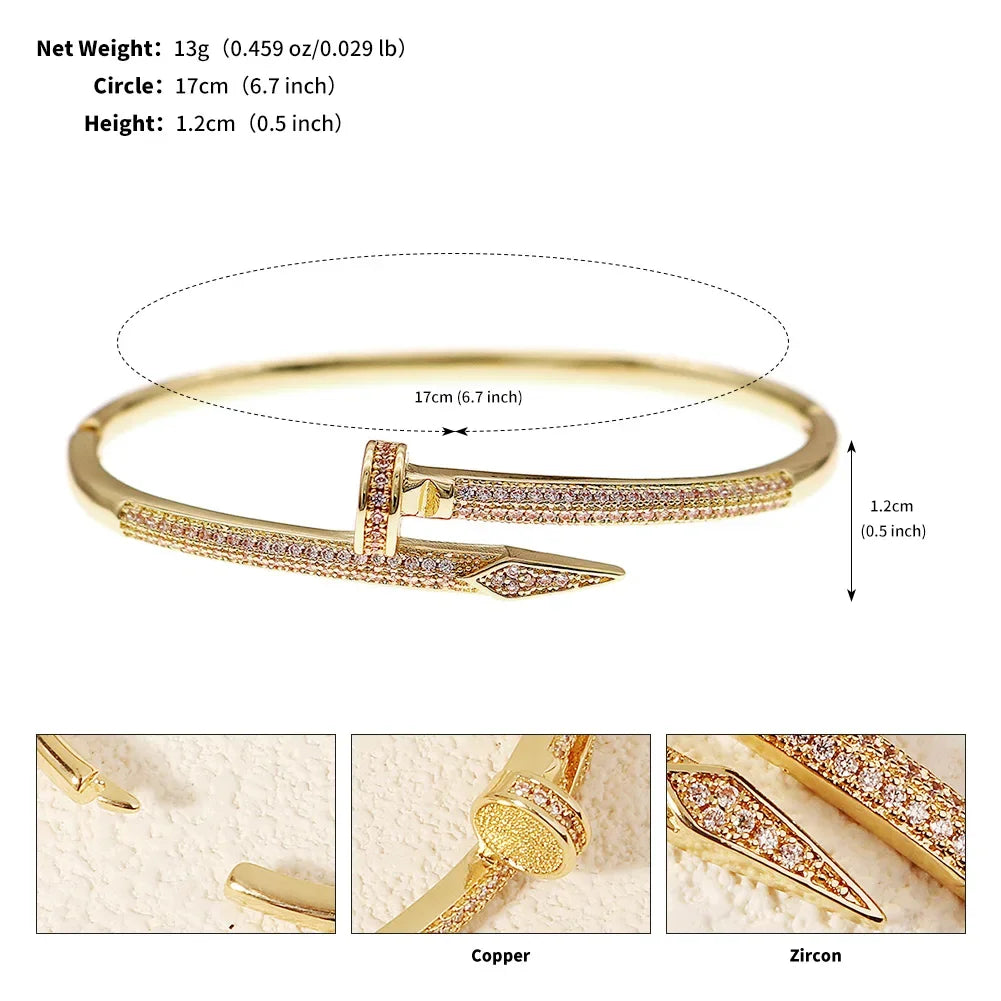 Pulsera Tornillo Luz de Hierro