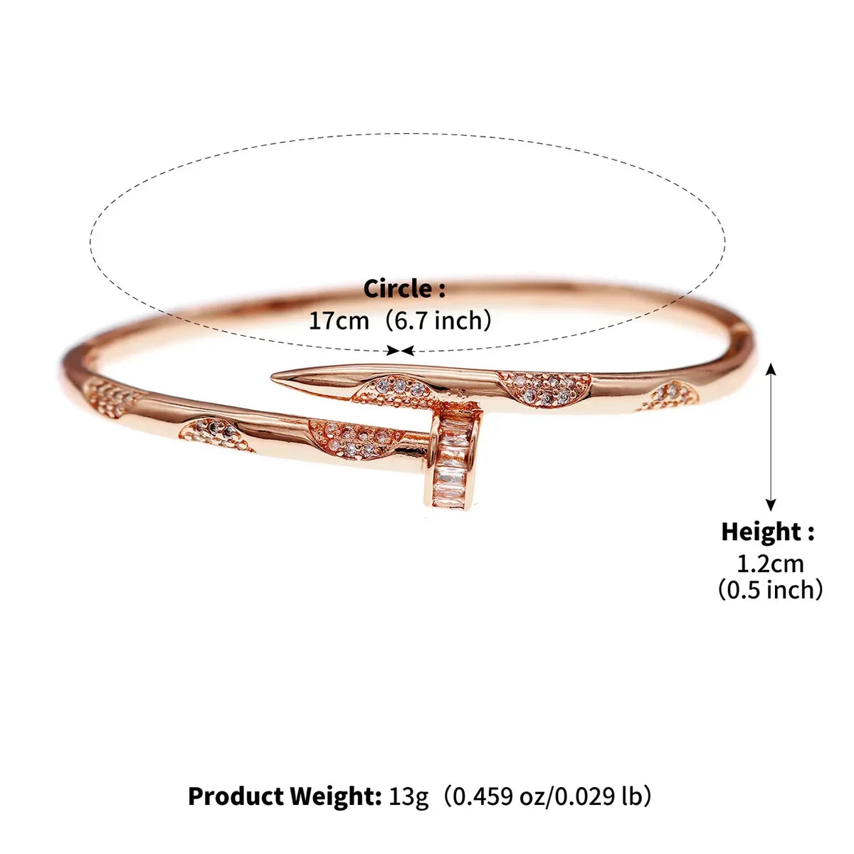 Pulsera Tornillo Luz de Hierro