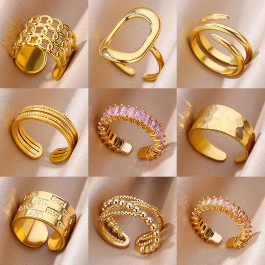 Anillos Eternal Gold Ring