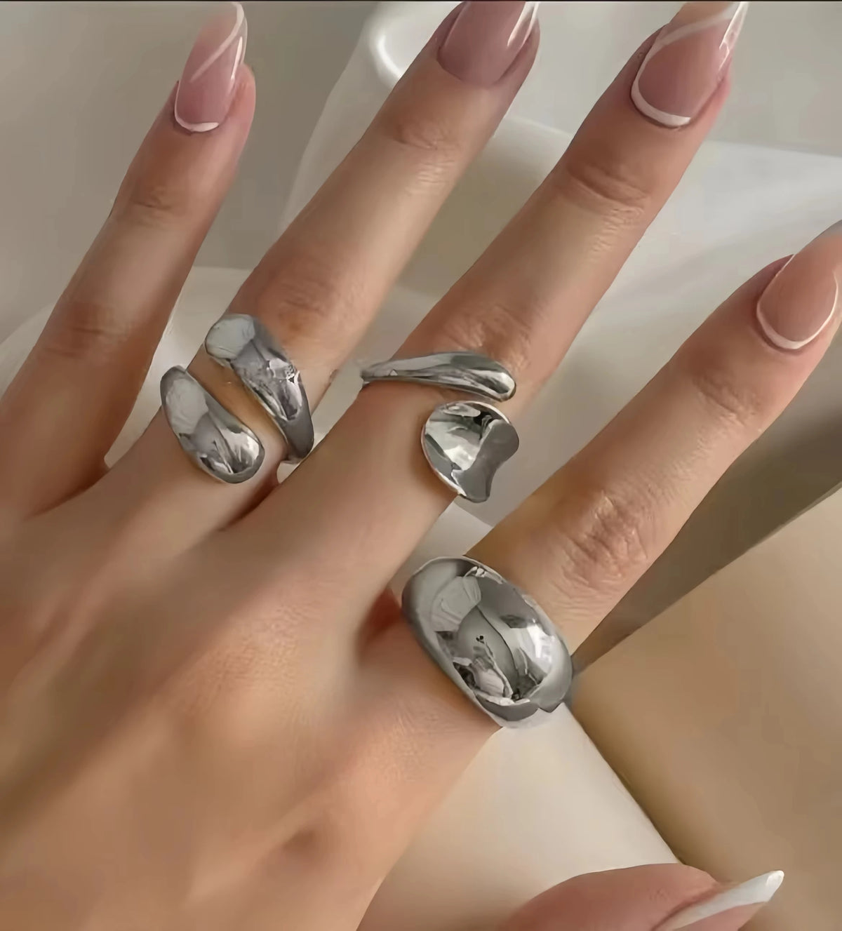 Conjunto Anillo Perla del Sol