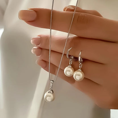 Conjunto Perla del Sol Blanco