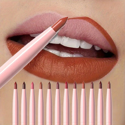Kit de 6 Perfiladores de Labios (Lip Liner) - Larga Duración, Waterproof y Alta Pigmentación. Fácil de Aplicar, No se Desvanece.