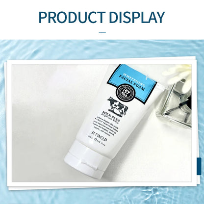 Limpiador Facial Blanqueador PTWOP (Espuma) - Limpieza Profunda, Control Grasa, Acné y Minimiza Poros. Hidratante y Exfoliante.