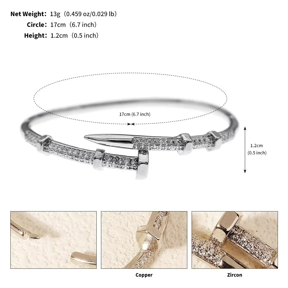 Pulsera Tornillo Luz de Hierro