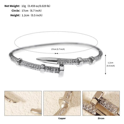 Pulsera Tornillo Luz de Hierro