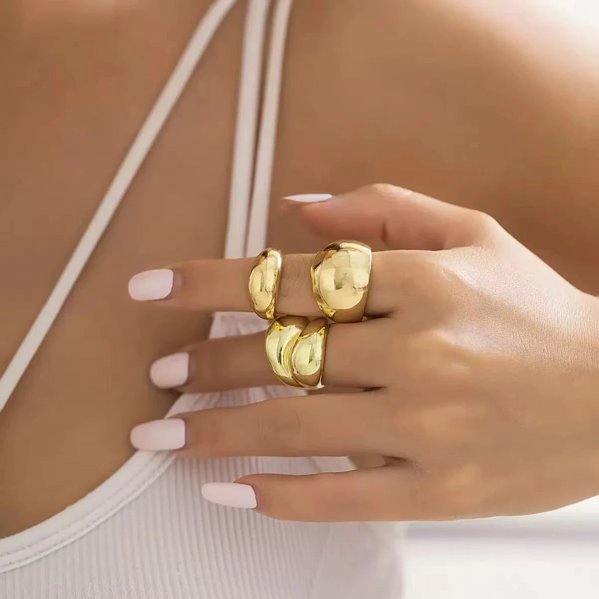 Conjunto Anillo Perla del Sol