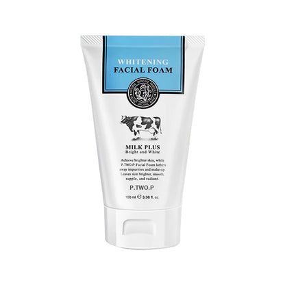 Limpiador Facial Blanqueador PTWOP (Espuma) - Limpieza Profunda, Control Grasa, Acné y Minimiza Poros. Hidratante y Exfoliante.