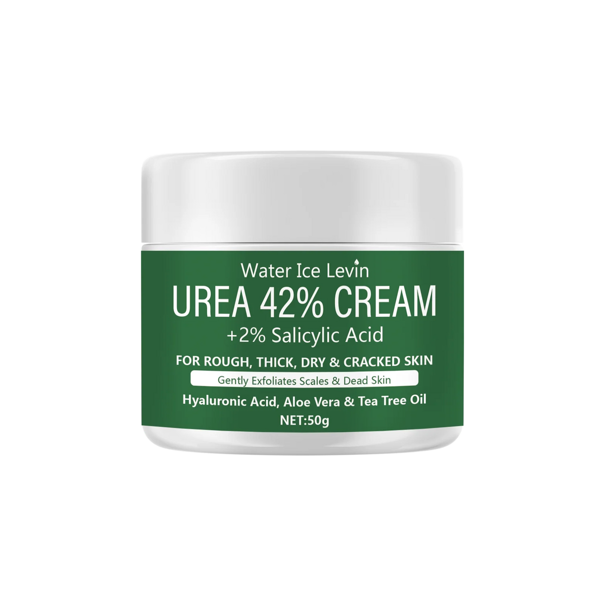 Crema Reparadora Pies y Manos 42% Urea + 2% Ácido Salicílico - Exfoliante Intensivo para Callos, Durezas y Talones Agrietados, Hidratación Profunda