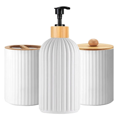 Set Organizador de Lujo para Baño