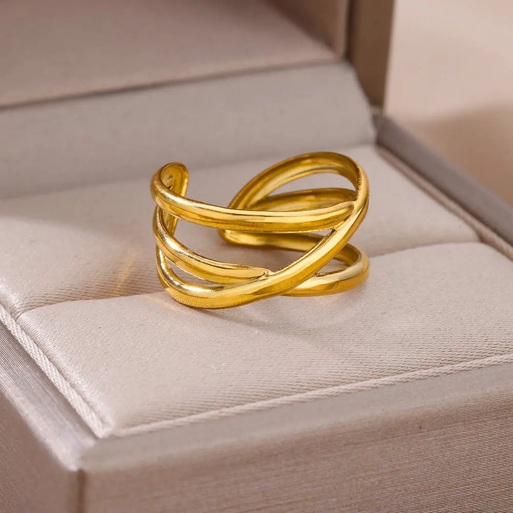 Anillos Eternal Gold Ring