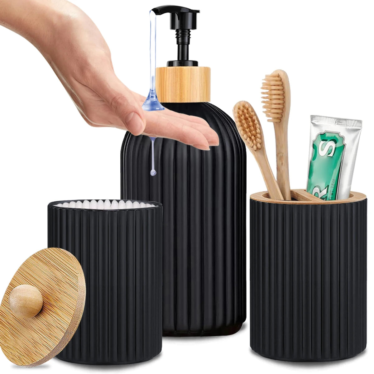 Set Organizador de Lujo para Baño