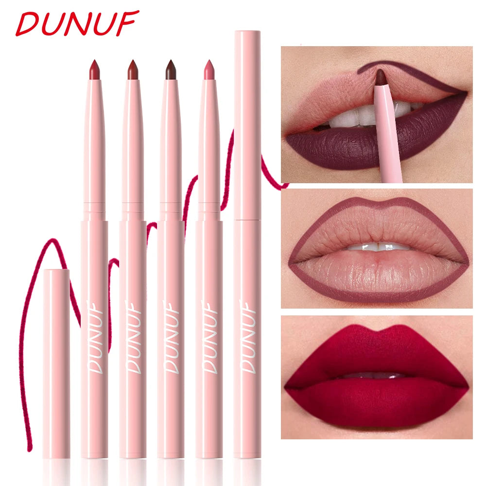 Kit de 6 Perfiladores de Labios (Lip Liner) - Larga Duración, Waterproof y Alta Pigmentación. Fácil de Aplicar, No se Desvanece.