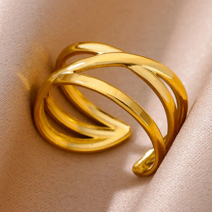 Anillos Eternal Gold Ring